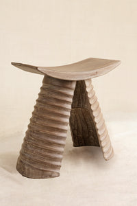 Ripple Crescent Stool