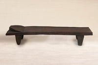 Wooden Senufo on a beige background